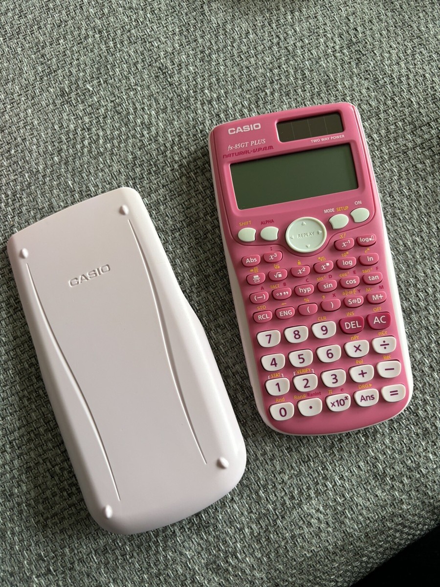 85gt Plus Fx85gt Calculator Casio 85 Gt Plus Casio Fx 85 Pink
