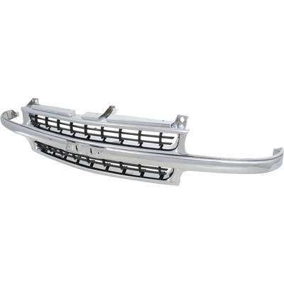1999-06 Silverado Suburban Tahoe; Front Grill; Chrome / Black; GMT800 Series