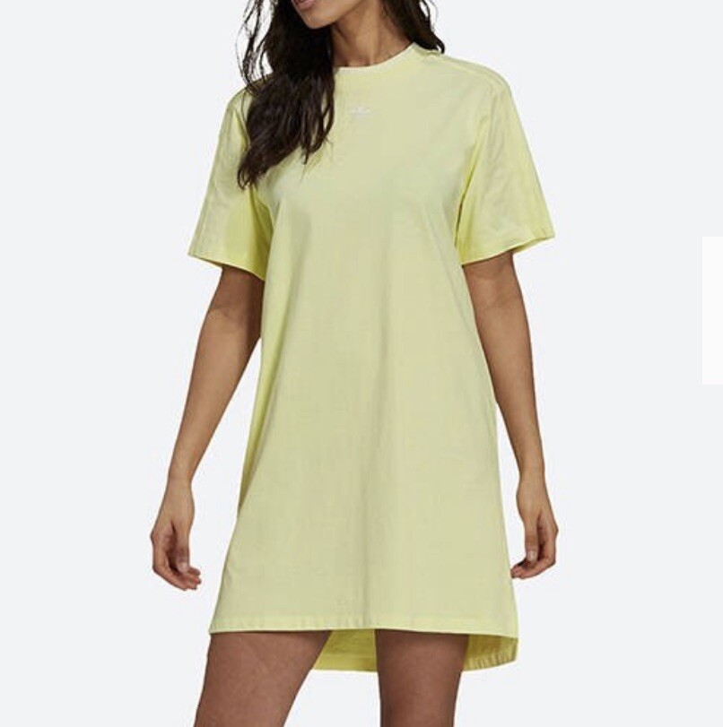 Adidas Women's Tennis Luxe Tee Dress Athletic Sports Soft