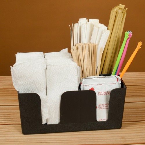 7 Pack - Bar Caddy with 6 Compartments, Plastic Bar Organizer - Picture 8 of 10