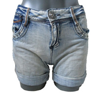 Stradivarius Damen Waschung, Jeansshort Gr 34 Neu