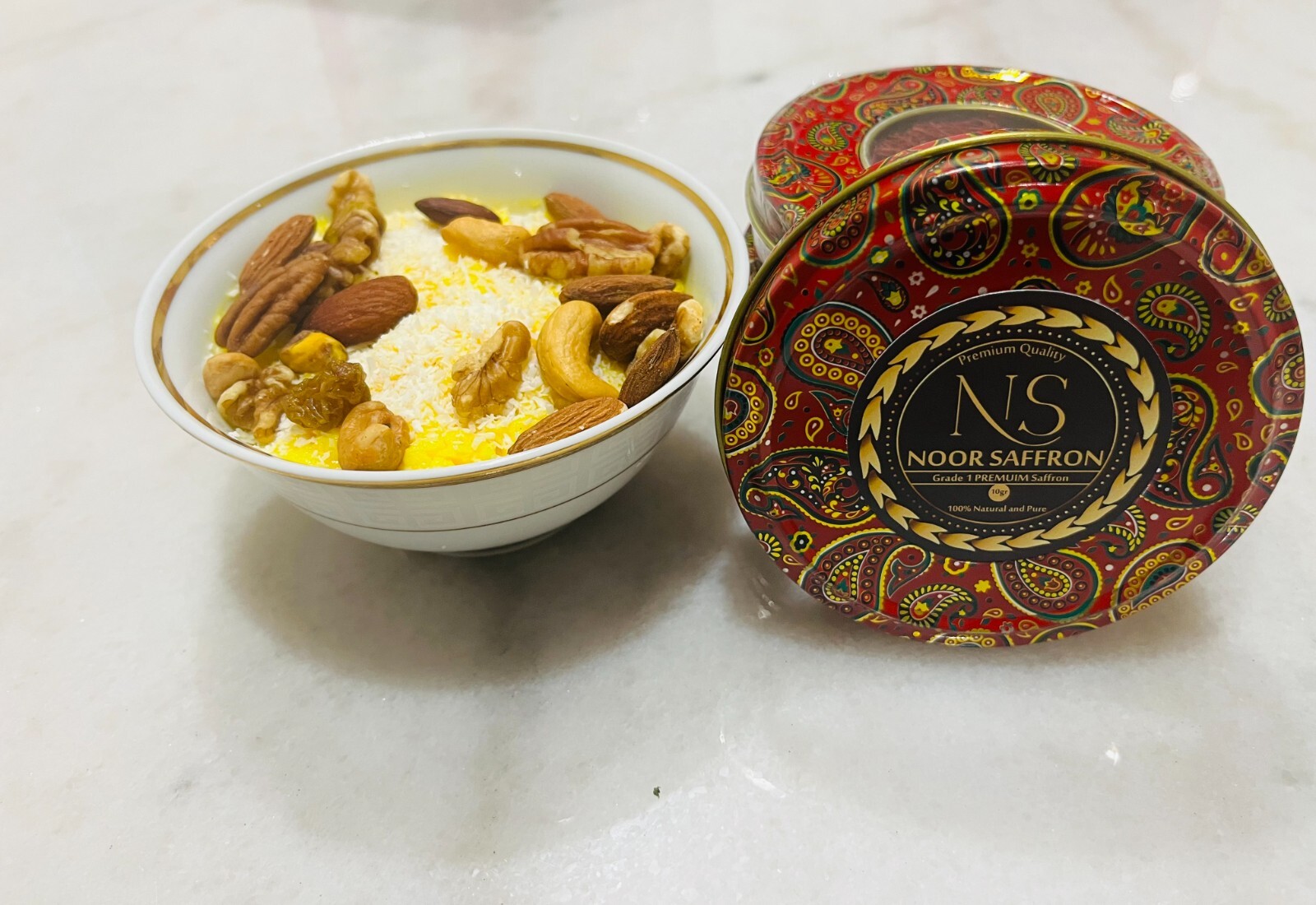 Noor Saffron, Finest Pure Premium All Red Saffron Threads (10 Grams) eBay