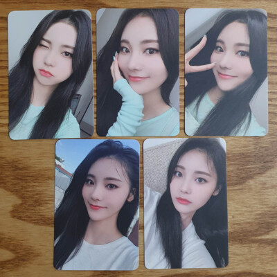 Jin Soul Photocard Set 5 pcs Loona 2021 Season's Greeting Genuine