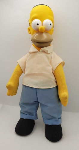 1990 - The Simpsons Burger King komplettes Plüsch 5 Puppen Set - Homer Marge Bart Lisa - Bild 12 von 13