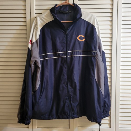 Dunbrooke Chicago Bears Windbreaker Jacket Mens L Sports Illustrated