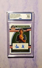 Graded Gem 💎 Mint 10 2023 Stars & Stripes Rookie Auto Team USA LANDON GREEN