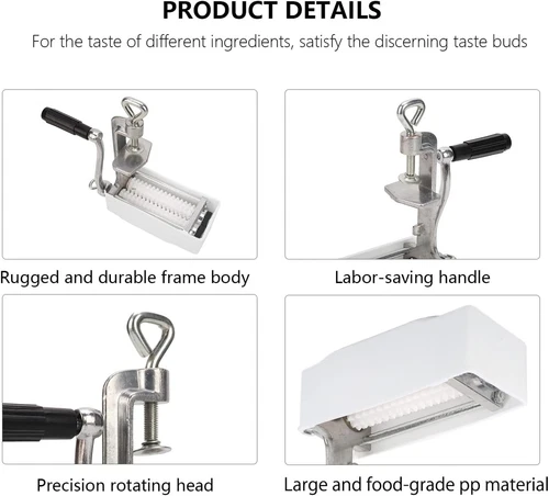 Heavy-Duty Meat Tenderizer Cuber - Easy Clamp-On Steak Tool for Kitchen image 4