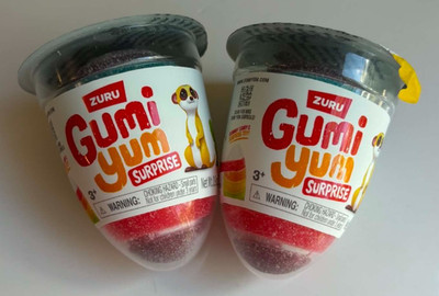 2 Zuru Gumi Yum Surprise Wildlife Collection Candy Surprise Toy EXP 2/16/27