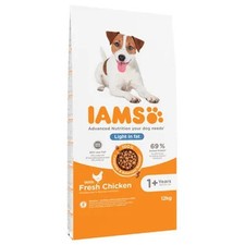 IAMS Light in Fat Complete Dry Dog Food Chicken 12kg - 30% Lower Fat Formula 4.92 per kilo