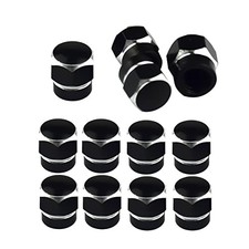 12Pcs Car Tire Valve Stem Caps, Aluminum Alloy Heavy Duty Stem Covers in Hexagon
