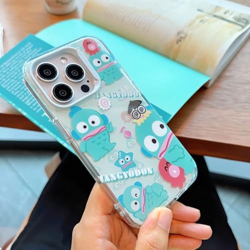 CASETK Custodia iPhone Hangyodon Sanrio Personaggio Collezione Kawaii Tracciamento Nuova - Foto 4 di 15