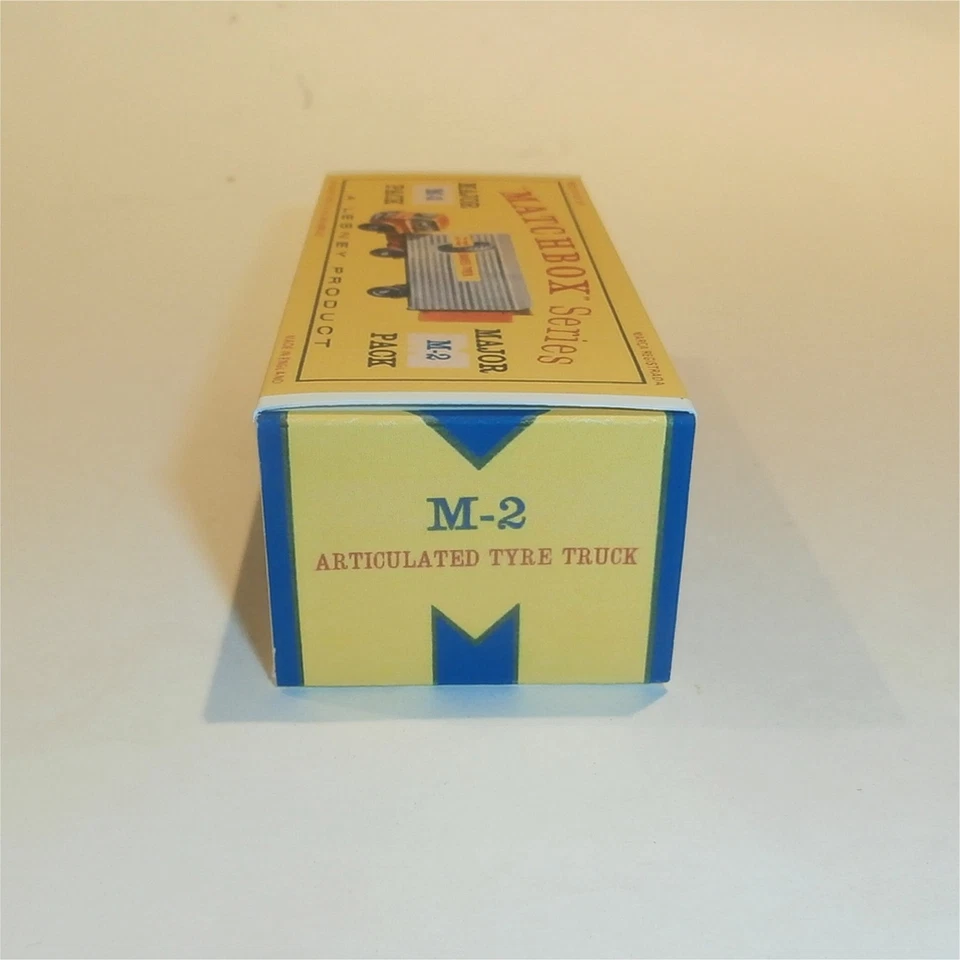 Matchbox Major Pack 2 b Bedford Tractor Davies Tyres D Style Repro Box - Image 3 of 4