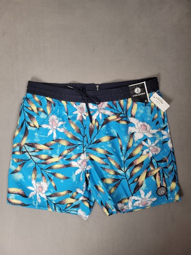 Volcom Mens Beach Bunch Truck 17in Blue Combo XL - Picture 2 of 7
