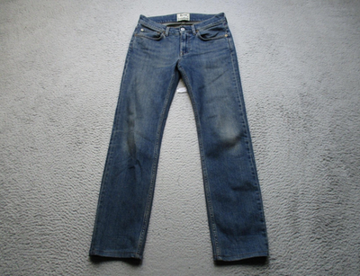 Acne Studios Jeans Mens 29 Ace STR Vintage Slim Straight Denim 