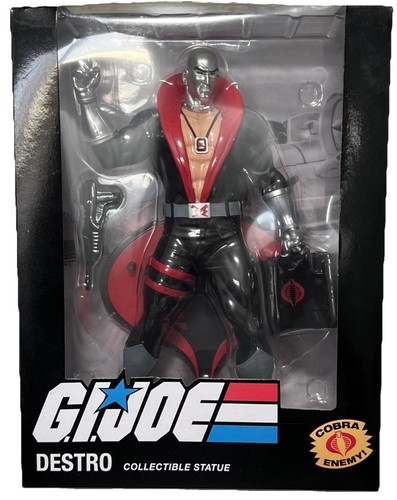 G.I. Joe Destro Statue Premium Collectibles Studio New & Unopened!