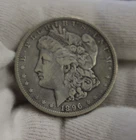 1896 O US Morgan Silver Dollar $1 Fine (Cleaned)