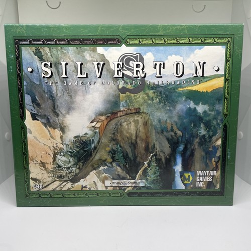 Silverton BoardGame By Mayfair Games Inc. Complete Strategy Railroad