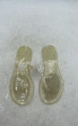 Tory Burch Womens Mini Miller Jelly Clear Slip-On Thong Sandals Size 9 COA — photo 5