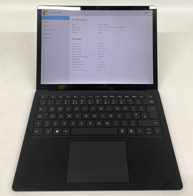 Microsoft Surface 4 13'' i5 11. Gen 8GB RAM 256GB NVMe Grade B GBR 105 Zyklen