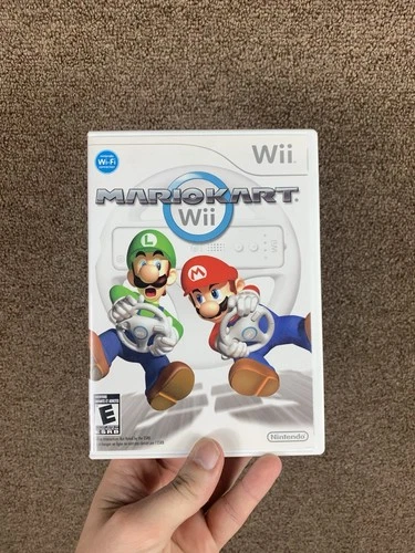 Nintendo Mario Kart Wii Complete with Case, Manual, Game Disc Tested (Wii, 2008)