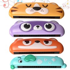 4 Pcs Harmonica for Kids Beginners Toddler Musical Instruments Toys 16 Hole H...