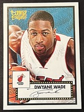 2005-06 Topps 1952 Style Dwyane Wade #53 HOF NBA Miami Heat