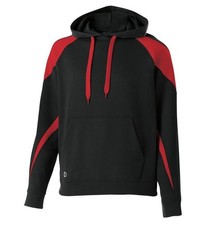 Holloway Prospect mens hoodie black red NEW 229546 XL