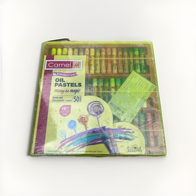 Camel Oil Pastels 50 Shades Set by Camlin Kokuyo | New & Sealed