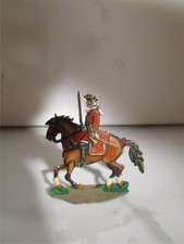 Vintage Napoleonic Flat Lead Soldier painted civil war