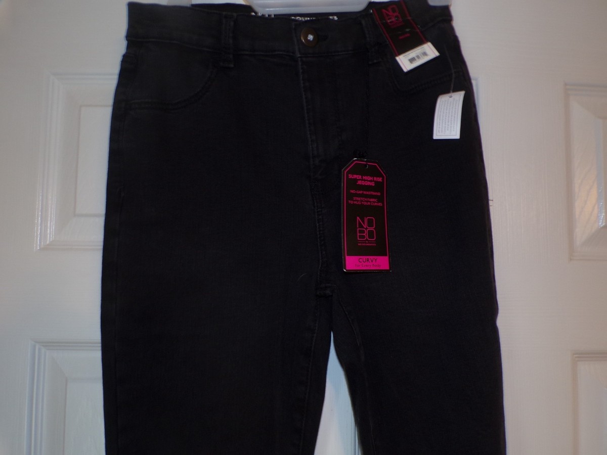NO BOUNDARIES JR'S BLACK SUPER HIGH RISE JEGGINGS SZ: 9 | eBay