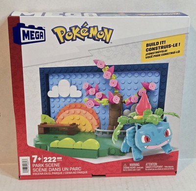 MEGA Pokémon Park Scene Building Toy Kits With 1 Action Figure (222 Pieces)