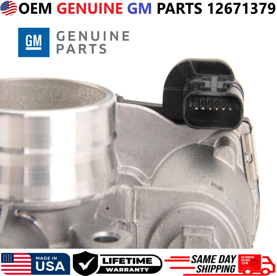 Carrocería de acelerador GM genuina para Chevrolet Buick GMC 2016-2022 1,4 L 1,5 L, 12671379 Foto 4 de 4