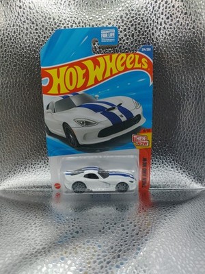 2013 SRT Viper 214/250 Hot Wheels 2025 HW Then and Now 6/10 JBB15 white