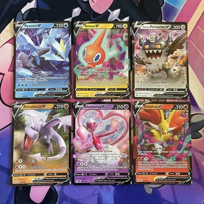 Pokemon TCG | Schwert & Schild Verlorener Ursprung Half Art V X6 Karten Konvolut