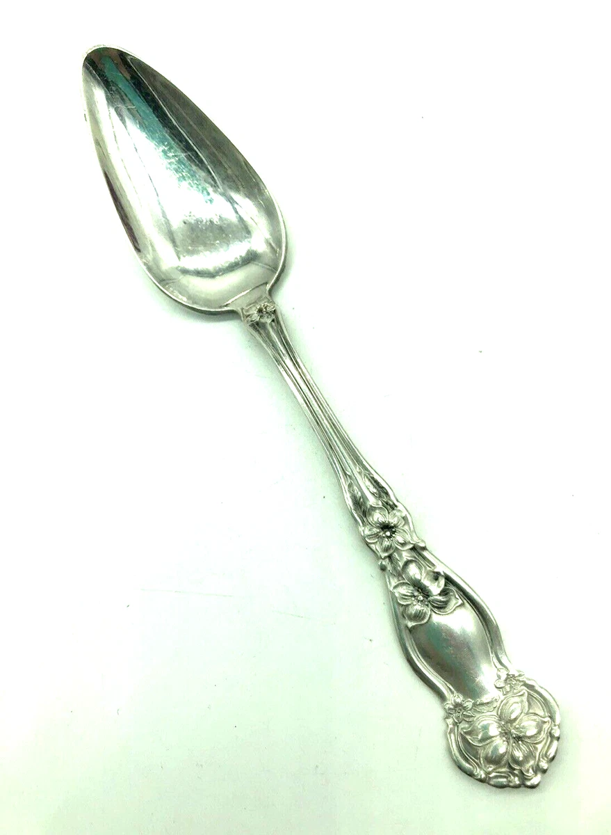 Wm. Rogers & Son Blossom Spoon Antique US Silver-Plated Flatware