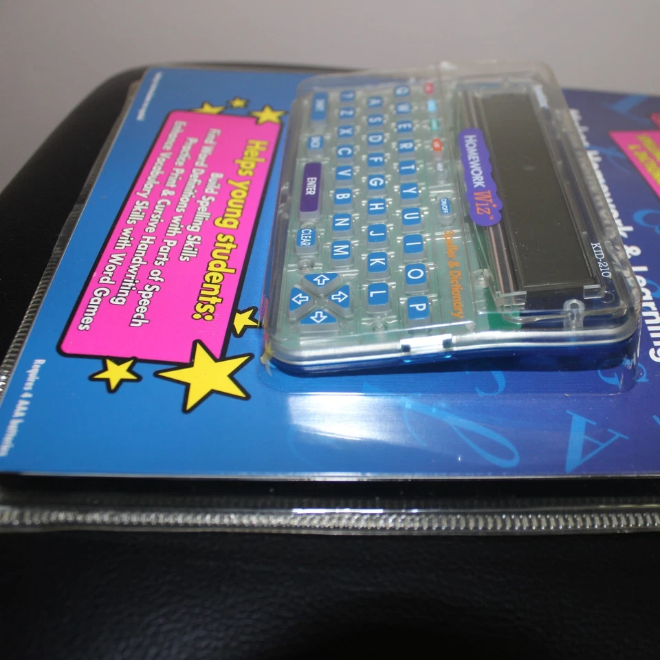 sealed 1997 Franklin Electronic HOMEWORK WIZ KID-210 Handheld Dictionary Speller - Image 4 of 4