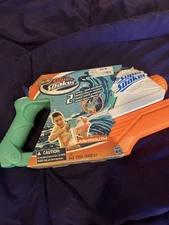 Nerf Super Soaker Splash Mouth Water Gun for Summer Ages 6