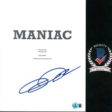 Justin Theroux Signed Autographed Maniac Full Pilot Script Beckett COA BAS 