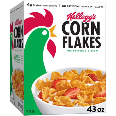 Kellogg's Corn Flakes (43 oz., 2 pk.) Great Price