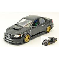 Subaru Impreza Wrx Sti 2010 Black 1:24-27 Welly Auto Stradali -D- Neues Modell