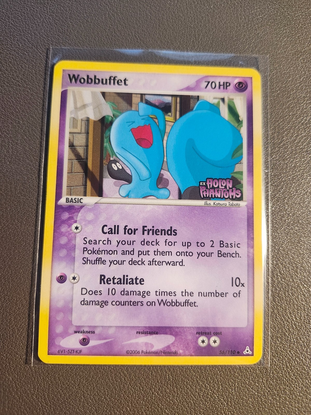 Wobbuffet Reverse Holo 56/110 Holon Phantoms EX Pokemon TCG NM! Canadian Seller!