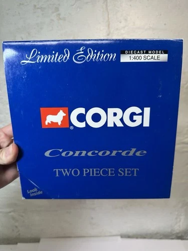 1/400 BOAC & BRITISH AIRWAYS CONCORDE SET G-BOAF / G-BOAC GEMINI JETS FOR CORGI