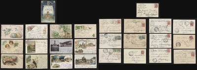 Sent from Mandel, Mainz, Kreuznach to Ramleh Alexandria Egypt 1902