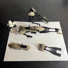 Star Wars Vintage 1983 Speeder Bike TAIWAN & Biker Scout Kenner + Parts