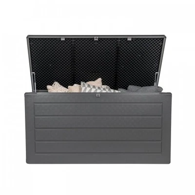 GRINDI IN THE GARDEN Gartenbox - Kissenbox - Auflagenbox - 680 L - Aufbewahrungsbox mit Deckel