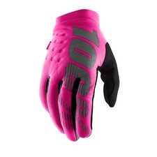 Neon Pink Gloves for Outdoor Sports - Size Medium, Durable and Stylish