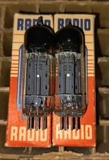 2 x Tungsram 6X4 EZ90 Tubes