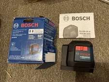 Bosch (GLL50-20) Self-Leveling Crossline Laser