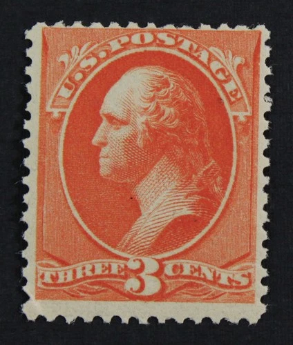 CKStamps: US Stamps Collection Scott#214 3c Washington Mint H OG Gum Bend