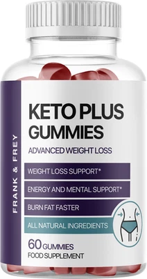 NUTRIZET Keto Plus Gummies | Advanced Weight Management | 60 Gummies | Vegan